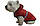 Жилет плащ для собак Крапля червоний 21х27 см, фото 2