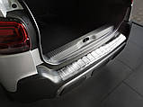 Захисна накладка на задній бампер для Citroen C3 Aircross 2018+ /нерж.сталь/, фото 4