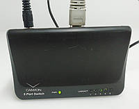 Cвич Switch Canyon 5 PORT CNP-D05P/5 портов Ethernet 10/100 Мбит/сек