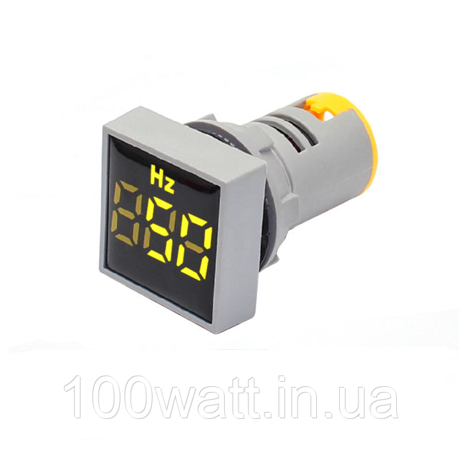 Купить Частотомер цифровой переменного тока квадратный желтый индикатор ...