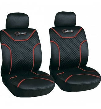 Чохли сидінь передні чорні Milex Classic