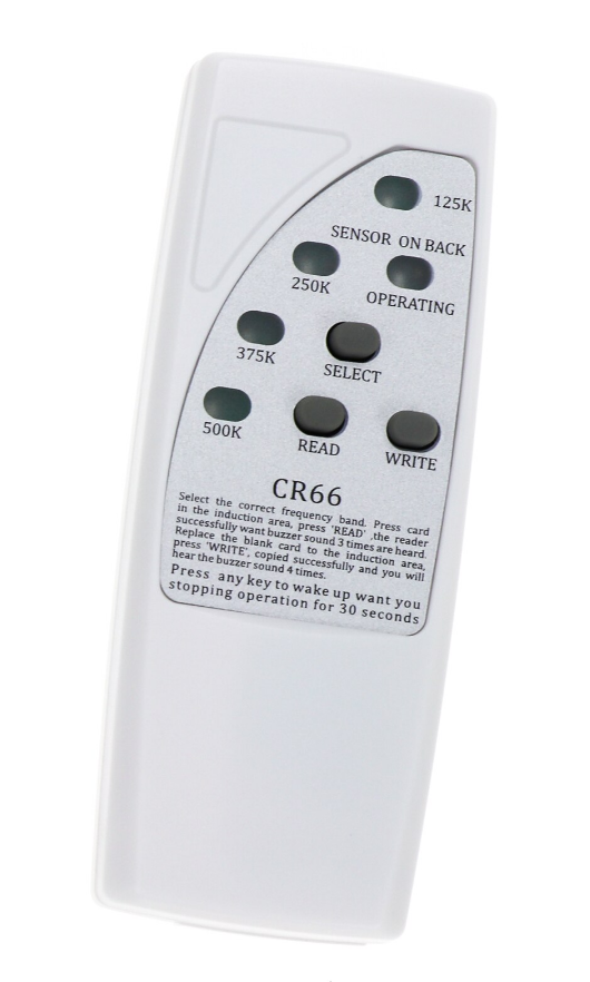 CR66 RFID дублікатор 125кГц, 250кГц, 375кГц, 500кГц