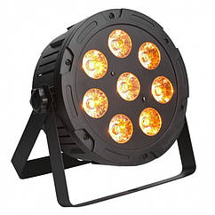 Світлодіодний прожектор заливки LIGHT4ME PENTA PAR 8x12W MKII RGBWA LED slim