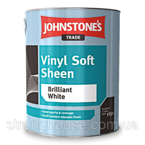 Johnstone's Vinyl Soft Sheen 10л Вінілова фарба Джонстоун Вініл Софт Шин