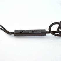 Навушники дротові 4you VIRGO (тканинний шнур) black, фото 5