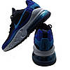 Кросівки чоловічі схожі на Nike Air Max 270 React Сині, фото 4