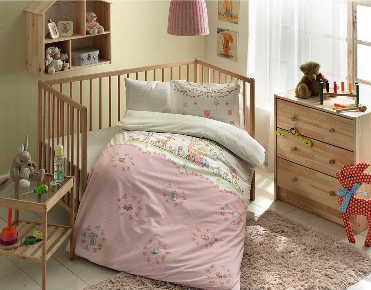 Дитяча постільна білизна в ліжечко TAC Organic Candy для новонароджених