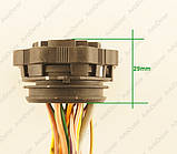 Роз'єм автомобільний 23-пін/контактний. Тато. Герметичний. 35×33 мм. Оригінал. Б.У, фото 4