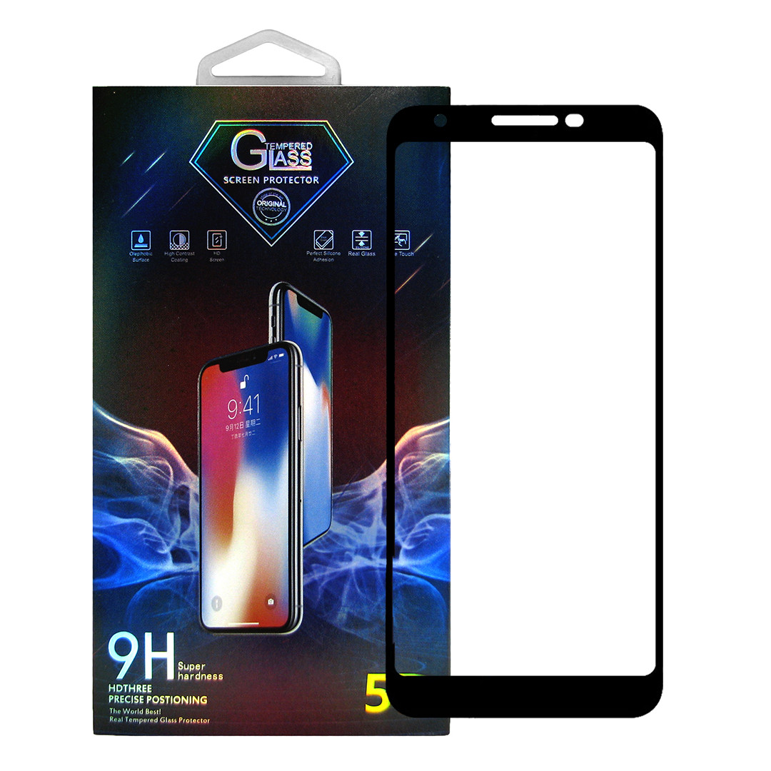 Захисне скло Premium Glass 5D Full Glue для Google Pixel 3A Black