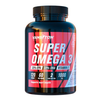 Поліненасичені жирні кислоти Super Omega-3 (120 капс.) Vansiton