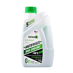 Антифриз Nowax Green G11 -40°C зелена 1 кг