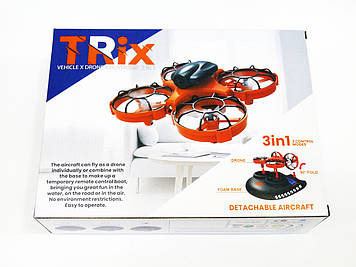 Радіокерований квадрокоптер Trix K2 2в1