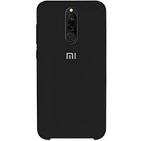 Чохол Silicone case для Xiaomi Redmi 8 (Чорний)