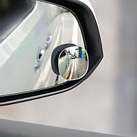 Дополнительные автомобильные зеркала заднего вида Hoco PH18 Overview для мертвых зон Black 2 шт.