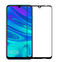 Защитное стекло для Huawei P Smart 2019 (POT-LX1) Honor 10 Lite HRY-LX1 клеится по всей поверхности черный 5D