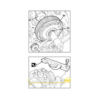 Інсталяційний набір ГРМ FIAT з ремінним приводом 10 пр FORCE 910G7, фото 3