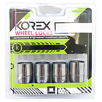 Комплект гаек (секретки) Korex Конус (М12x1.5x33 Nex19-21) Вращающееся кольцо