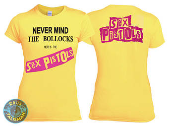 Футболка жіноча SEX PISTOLS Never Mind The Bollocks, фото 2