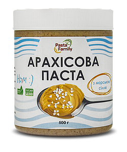 Арахісова паста Морська сіль (500 г) Pasta Family