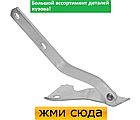 Петля (шарнір, кріплення) капота ліва Volkswagen Passat B3 - Фольксваген Пасат Б3 1988-1993, фото 3