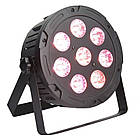 Світлодіодний прожектор заливки LIGHT4ME PENTA PAR 8x12W MKII RGBWA LED slim SET5 (Набір 12 шт + кейс), фото 4