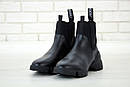 Черевики жіночі чорні демісезонні Dior Boots (02834), фото 5