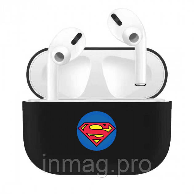 Чохол для навушників Apple AirPods Pro Alitek Супермен (Superman) Black case