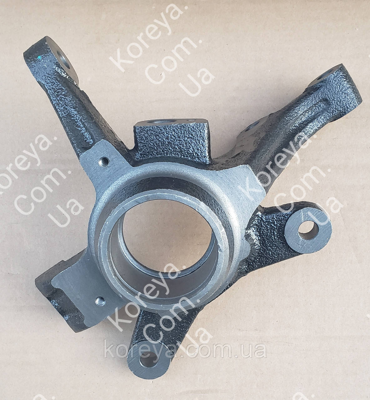 Кулак поворотний Авео (з АБС) лівий передній оригінал 96870491 Корея, фото 1