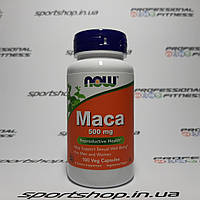 Пищевая добавка NOW Maca 500mg 100 Veg Capsules