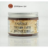 Патина водна для зістарювання Distress Paste, 150 мл, Темно-бордовий, Cadence, DP150_1301