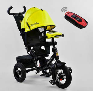 Велосипед Best Trike 7700 В — 7210поворотне сидіння на 360 надувні колеса, ПУЛЬТ СВЕТ МУЗИКА