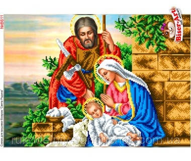 Схема для вишивки бісером Свята родина (B611), фото 1