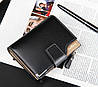 Чоловічий гаманець для документів, Гарний якісний модний стильний гаманець, чоловічі Портмоне, фото 8