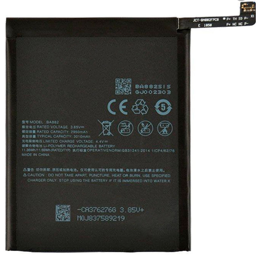 Акумуляторна батарея (АКБ) Meizu 16 BA882 3000 mAh, фото 1