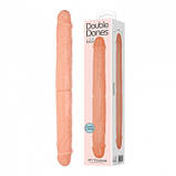 Двосторонній фаллоїмітатор Double Donges Flesh, 36 см, фото 8