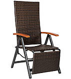 Розкладне крісло з поліротангу 3 кольори, фото 4