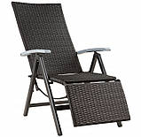 Розкладне крісло з поліротангу 3 кольори, фото 3