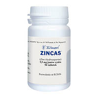 Zincas 5,5 mg ионов цинка -для волос и ногтей, 50 шт.