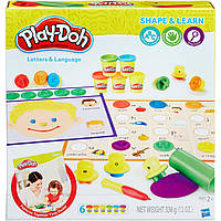 Набір Play-Doh вивчаємо літери
