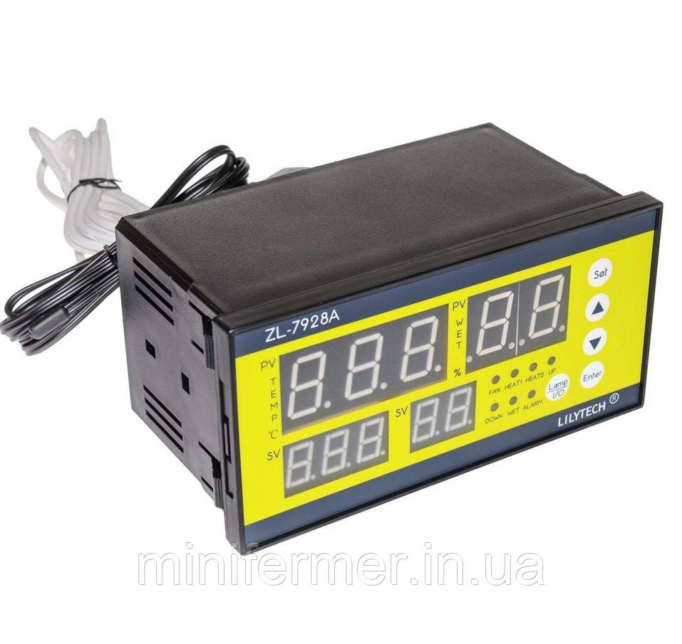 Регулятор температури та вологості Lilytech ZL 7928A, фото 1