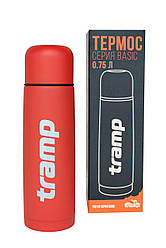 Оригінальний термос Tramp Basic TRC-112 0,75 л (червоний) / термос для рідини