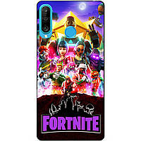 Силіконовий бампер чохол для Huawei P30 Lite з малюнком Fortnite