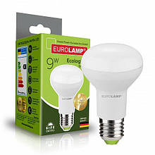 LED Лампа EUROLAMP EKO R63 9W E27 4000K
