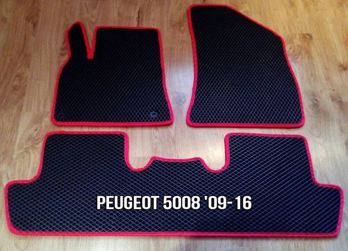ЕВА коврики на Peugeot 5008 '09-16. EVA ковры Пежо 5008, цена 1540 грн ...