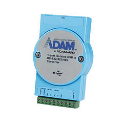 ADAM-4561-CE 1-портовий перетворювач USB в RS-232/422/485 з ізоляцією
