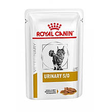 Royal Canin Urinary S/O Feline (пауч) - дієта для кішок при сечокам'яній хворобі 0,1 кг