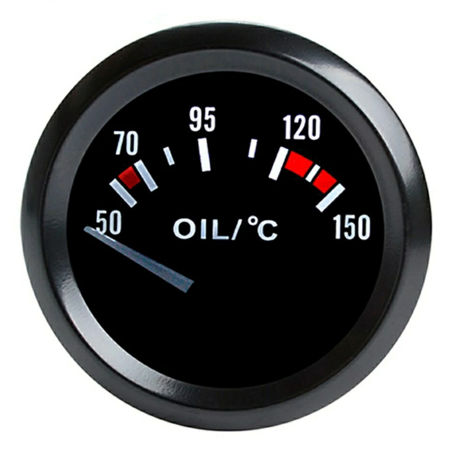 Температура масла Oil Temp стрілочний Покажчик з датчиком, фото 1