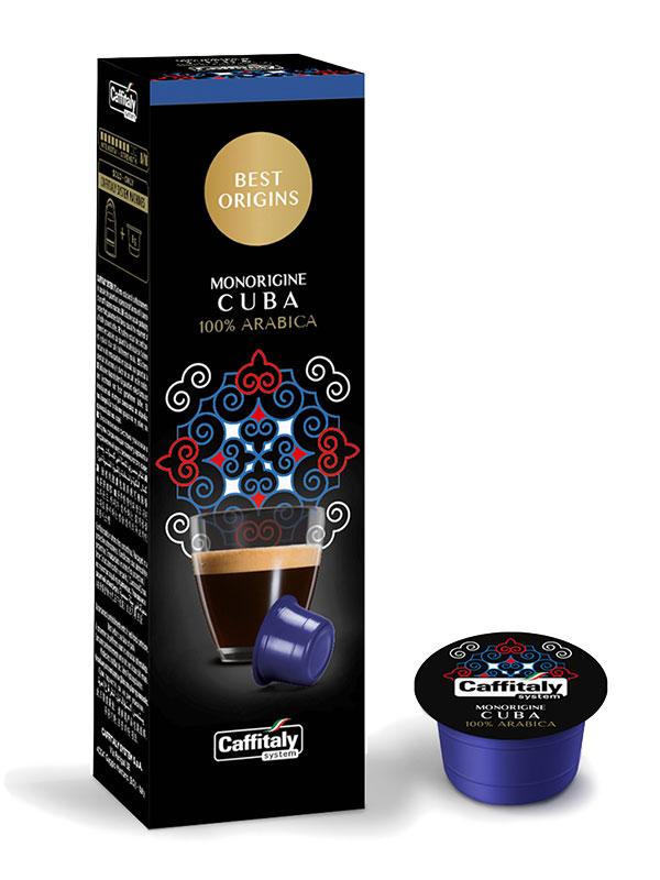 Кава в капсулах Caffitaly Cafissimo Ecaffe Cuba 8/10 (100% арабіка) 10 шт. Італія, фото 1