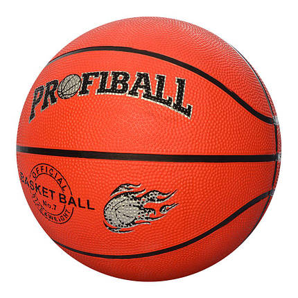 М'яч баскетбольний PROFI VA-0001 малюнок друк, фото 2
