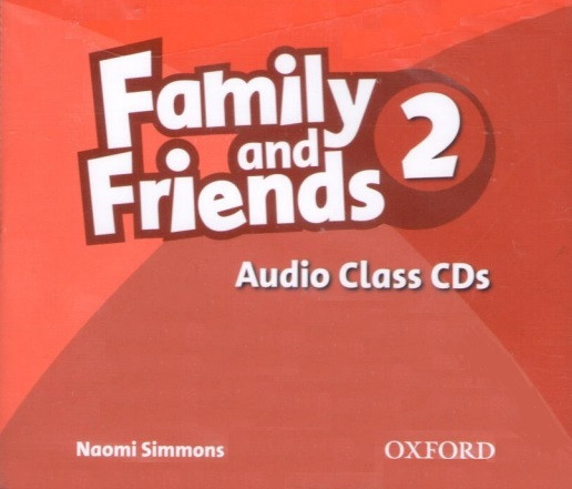 Аудіо диск Family and Friends 2 Class Audio CDs